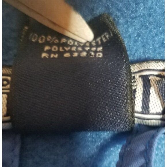 Lands' End Full Zip Aircore-200 Fleece Vest Zipped Pockets Blue Men's Large - Picture 5 of 13